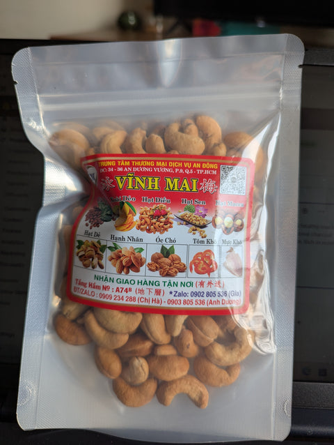 Cashew Nuts Roast and Salt From Vietnam