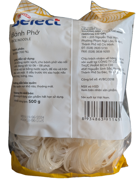 Bánh phở rice noodle